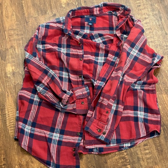 NWT UpCycled Graphic Flannel Marvel Themed graphic flannel size Large - Picture 5 of 9